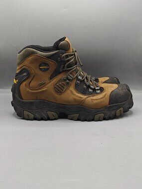 MERRELL POLAR BLAST Waterproof brown hiking Boots men's SZ 10.5 US Pre-Owned
